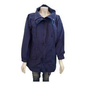Eileen Fisher Rain Boat Anorak Spring Jacket  Nylon Blend Woman's Size Medium